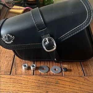 Viking swing arm bag for motorcycle new never used